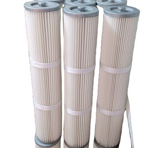 Cylindric Dust Collector Anti-Static Filter Cartridge